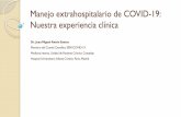 Manejo extrahospitalario de COVID-19: Nuestra experiencia ...