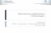 Rich Internet Applications – Technologien