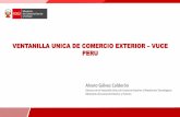 VENTANILLA UNICA DE COMERCIO EXTERIOR VUCE PERU