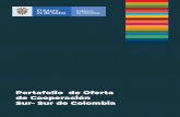 Portafolio de Oferta de Cooperación Sur- Sur de Colombia