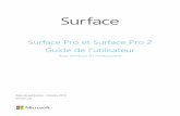 Surface Pro and Surface Pro 2 - French