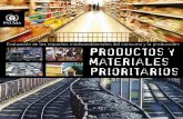 Productos y materiales prioritarios