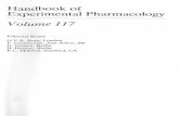 Handbook of Experimental Pharrnacology