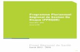 Programme Pluriannuel Régional de Gestion Du Risque (PPRGDR)