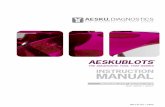 AESKUBLOTS Borrelia-G/-M Ref 4006 / 4007