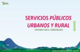 SERVICIOS PÚBLICOS URBANOS Y RURAL
