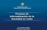 Proceso de Informatización de la Sociedad en Cuba