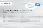 VitaExtract Slow juicer - guide.copra.fr