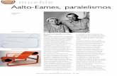 mueble Aalto-Eames, paralelismos
