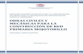 OBRAS CIVILES Y MECÁNICAS PARA LA CONSTRUCCIÓN DE RED ...