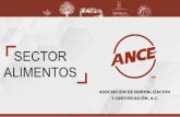SECTOR ALIMENTOS - Asociación de Normalización y ...