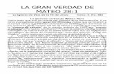 LA GRAN VERDAD DE MATEO 28:1 - emid.org.mx