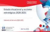 Estado situacional y acciones estratégicas 2020-2021