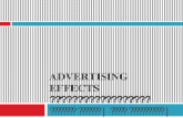 Advertising effects