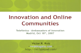 Innovation Communities