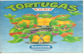 Tortugas Ninja -Danone- incompleto