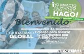 Booklet Ciudadano Global AIESEC Andes Proceso de Intercambio