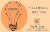 Digital Marketing Trends | DigiAcharya