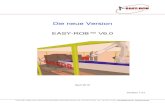 Die neue Version - EASY-ROB   gesamte EASY-ROB™ Product Suite in der Version 6.0 (Multi-Program- und Single-Robot Version, DLL Version, ... Comau, b+m und Fanuc vorbereitet.