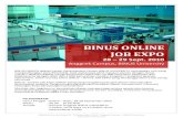 BINUS - Online Job Job Expo 16 CAREER adalah Career Development Center BINUS UNIVERSITY, merupakan unit yang menghubungkan para BINUSIAN, baik mahasiswa aktif maupun alumni dengan