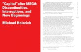 “Capital”after MEGA: C R 1 C R S I Discontinuities, S C ... for vol. 3 of „Capital“, written in 1864/65. Keywords: Marx’s „Capital“, ... After a brief overview of the