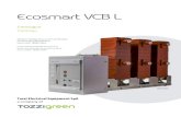 Ecosmart VCB L - Tozzi .Ecosmart VCB L panel assembling 15 Operating mechanism 17 Circuit breaker