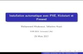 Installation automatique avec PXE, Kickstart et Preseed .Installation automatique avec PXE, Kickstart