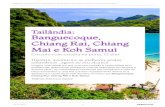 Tailândia: Banguecoque, Chiang Rai, Chiang Mai e Koh Samui .poderá explorar a selva montado em