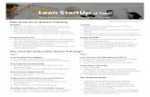 Lean StartUp (2 Tage) - .Lean Canvas und Management Pitch üKosten der Pilotierung und Unfair Advantage
