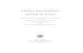 1 REGOLE REDAZIONALI EDITORIAL RULES - .12 regole redazionali · editorial rules Anna Dolfi, Giacomo