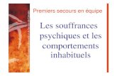 SAP 1 Les souffrances psychiques et les comportements anormaux PSE 2 Les souffrances psychiques et comportement