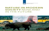 Nature in modern society: now and in the future ... 12 Nature in modern society now and in the future