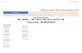 Serie R8050 - Shimano (Italian) DM-R8050-02 Manuale del Rivenditore STRADA MTB Trekking City Touring