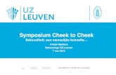Symposium Cheek to Cheek - Cedric Hأ¨le Instituut wordt om â€کte vechten tegen de ziekteâ€™ â€¢آ« Chronische