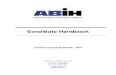 Candidate HandbookCandidate Handbook June...آ  Candidate HandbookCandidate Handbook ... The applicant