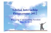 Global Internship Programme 2012 2011-05-19آ  Partner Organizations Email publicity Agent Selection