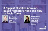 8 Biggest Mistakes Account-Based Marketers Make and How to Avoid Them