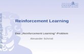 Reinforcement Learning Das Reinforcement Learning-Problem Alexander Schmid.