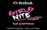 Girls Forward GIrls Nite @Buurtkamer Ijburg @Buurtkamer Ijburg. GIrls Nite Elke dinsdag van 18.00 tot