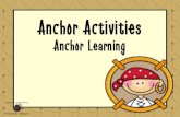 Anchor Activities Handout 2015