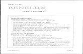 BULLETIN BENELUX ggoertz/rei/ BULLETIN BENELUX PLJBLIKATIEBLAD INHOUD: BENELUX-GERECHTSHOF Beschikkingen