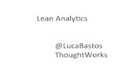 Lean Analytics - TDC2013