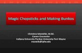 Magic Chopsticks and Making Bunkos: Can a Comic Book Teach Career Planning